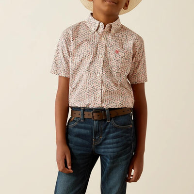 Ariat Boys Chapman Short Sleeve Shirt