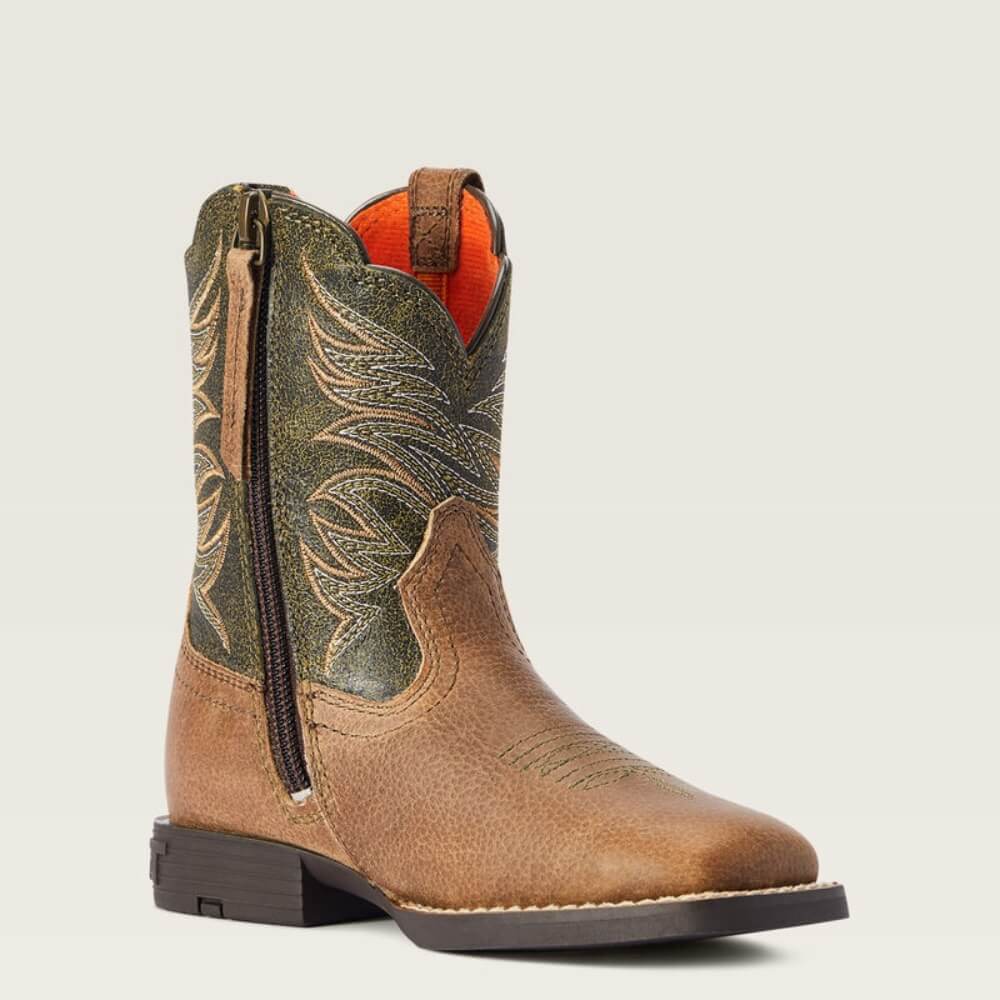 Ariat Boys Child Firecatcher Brown Western Boots