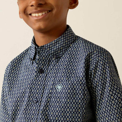 Ariat Boys Clark Classic Fit Shirt