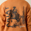 Ariat Boys Cowboy Tough Hoodie Orange - 10079566