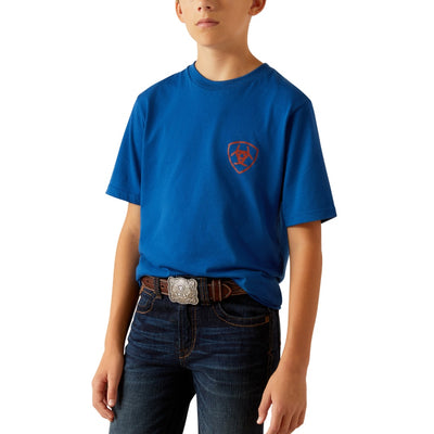 Ariat Boys Horizon Oasis Blue T-Shirt