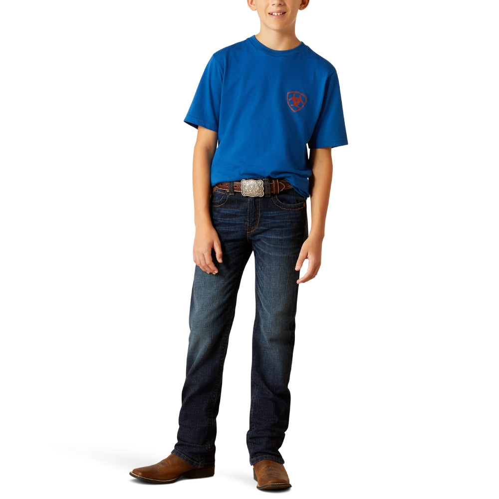 Ariat Boys Horizon Oasis Blue T-Shirt