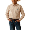 Ariat Boys Johnny Light Brown Shirt