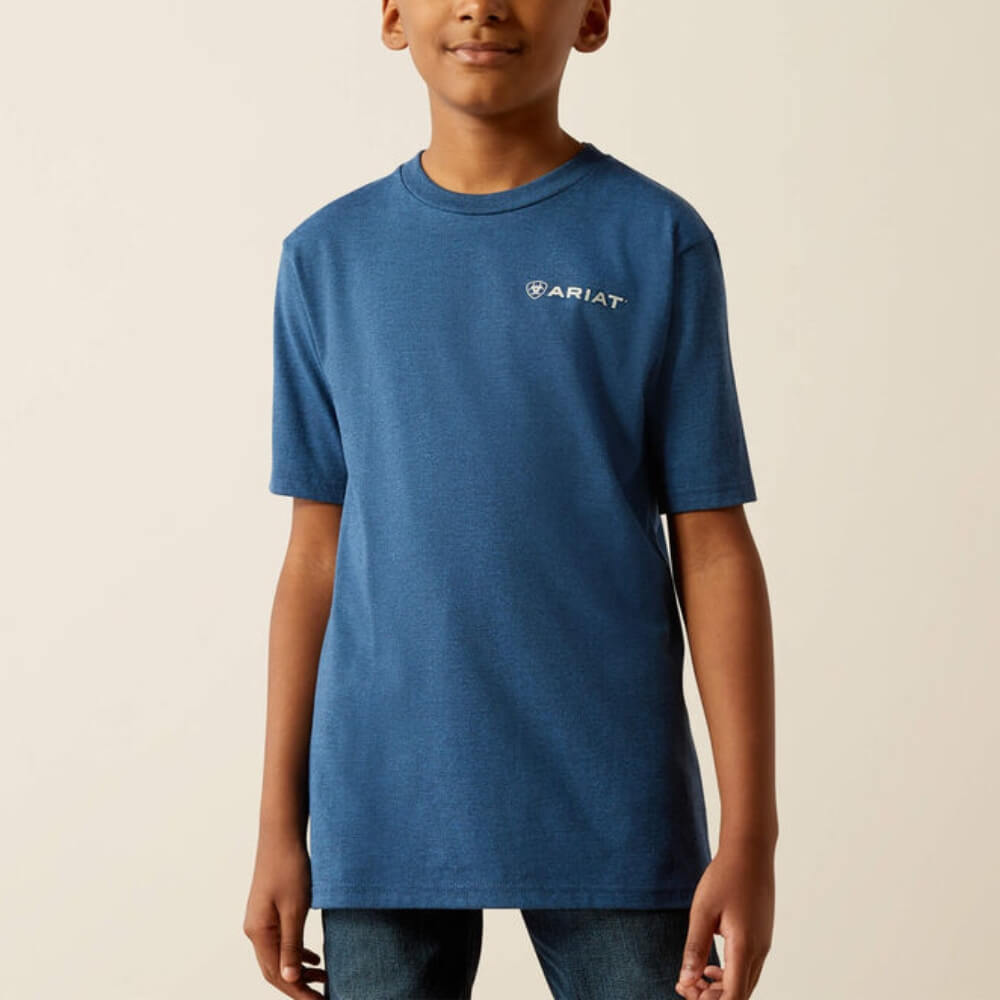 Ariat Boys Line Frame Hex T-Shirt