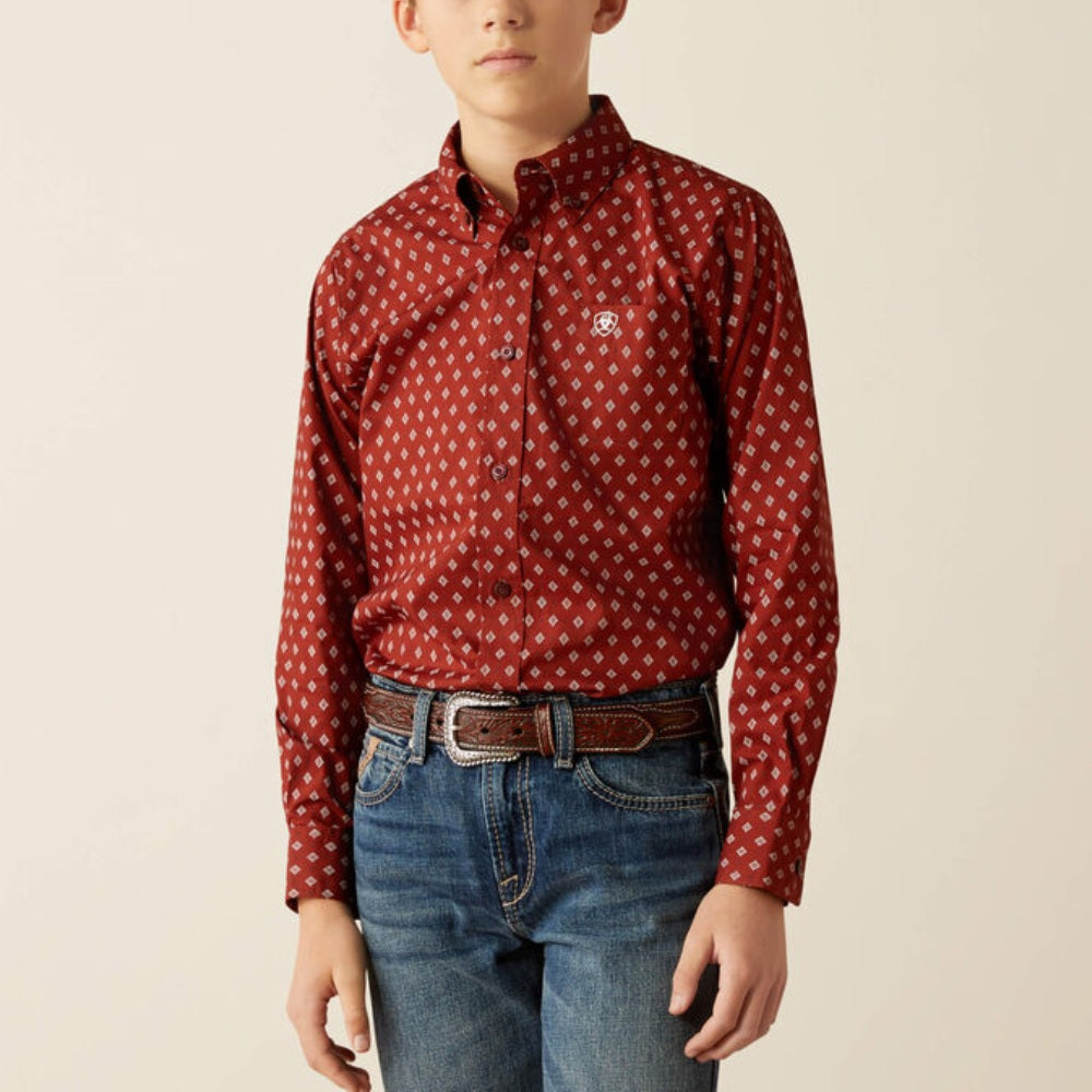 Ariat Boys Pax Classic Fit Shirt