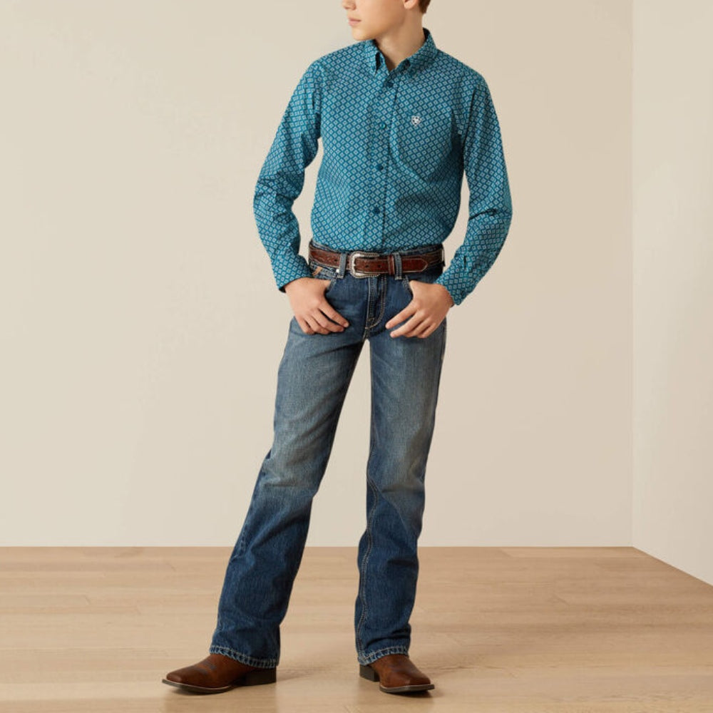 Ariat Boys Petey Classic Fit Shirt