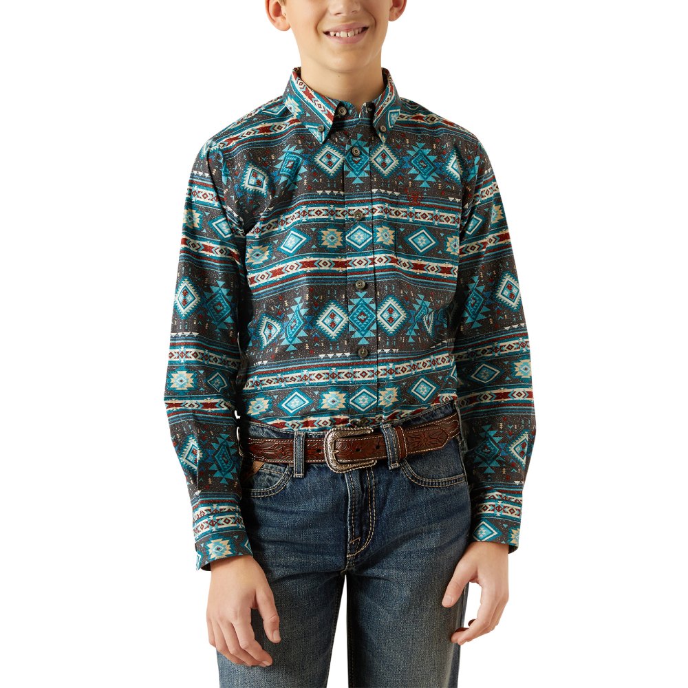 Ariat Boys Prestcot Classic Fit Shirt