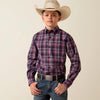 Ariat Boys Pro Series Blaze Shirt Multicolor Plaid - 10073637
