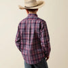 Ariat Boys Pro Series Blaze Shirt Multicolor Plaid - 10073637