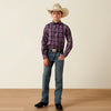 Ariat Boys Pro Series Blaze Shirt Multicolor Plaid - 10073637