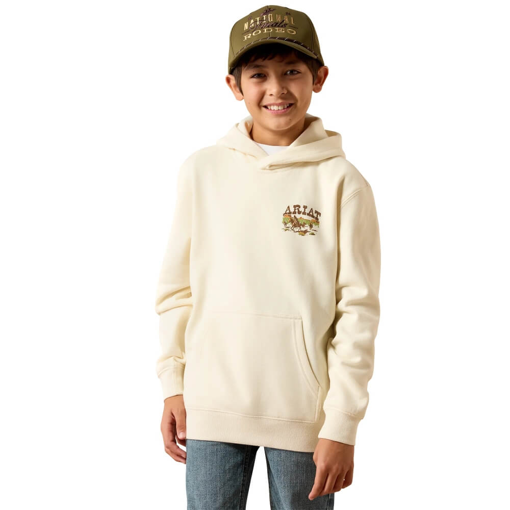 Ariat Boys Pulp Turtledove Western Hoodie - 10079384