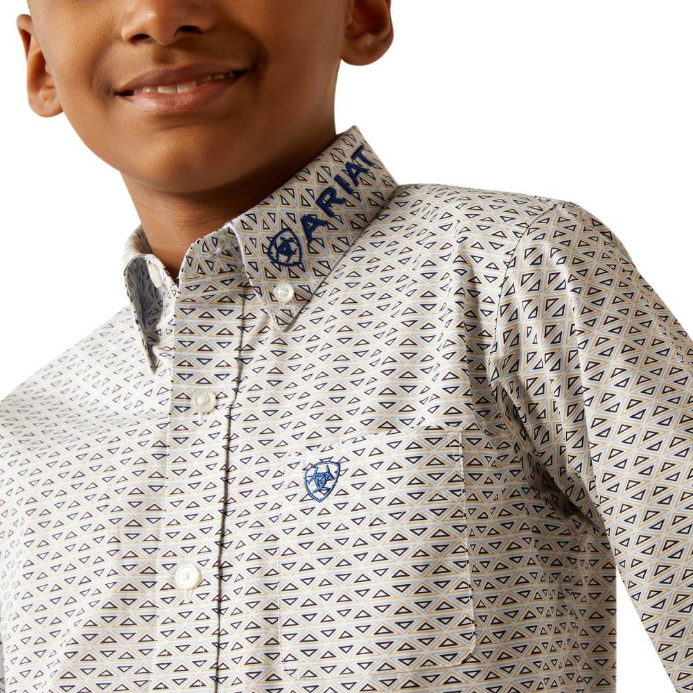 Ariat Boys Team Drew Classic Fit Shirt