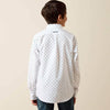 Ariat Boys Team Emory Classic Fit Shirt White - 10079414