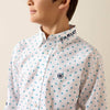 Ariat Boys Team Emory Classic Fit Shirt White - 10079414