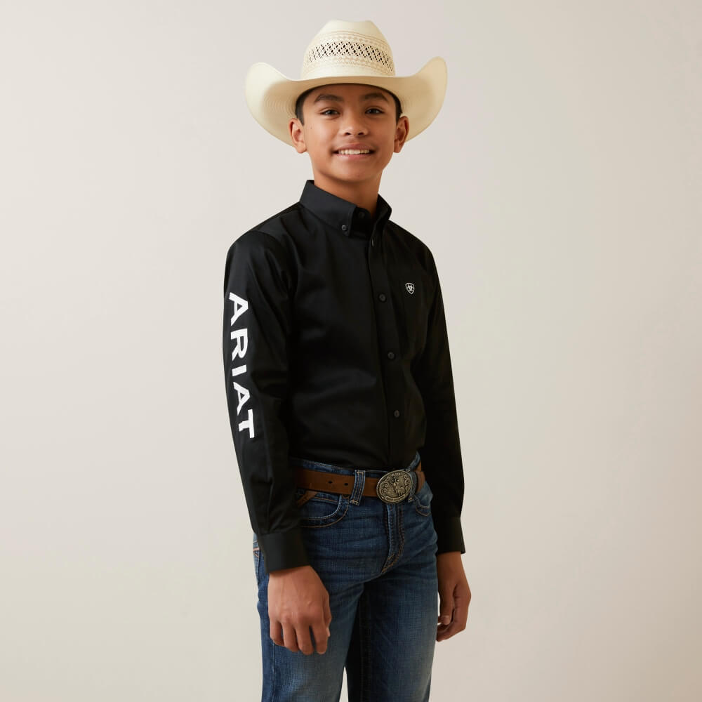 Ariat Boys Team Logo Shirt - 10045426