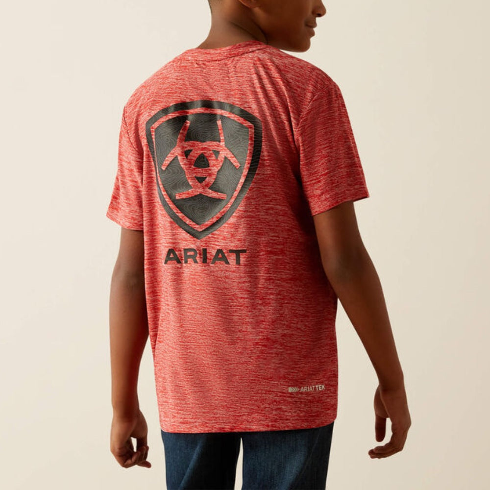 Ariat Boys Thematic Logo Charger T-Shirt