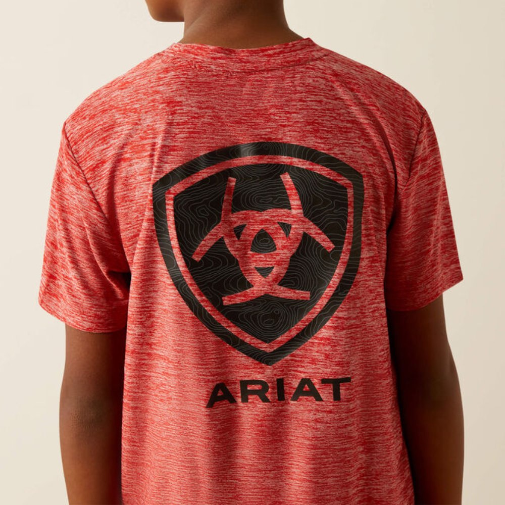 Ariat Boys Thematic Logo Charger T-Shirt