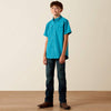 Ariat Boys VentTEK Outbound Shirt Blue Moon Turquoise - 10073499