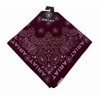 Ariat Burgundy Bandana
