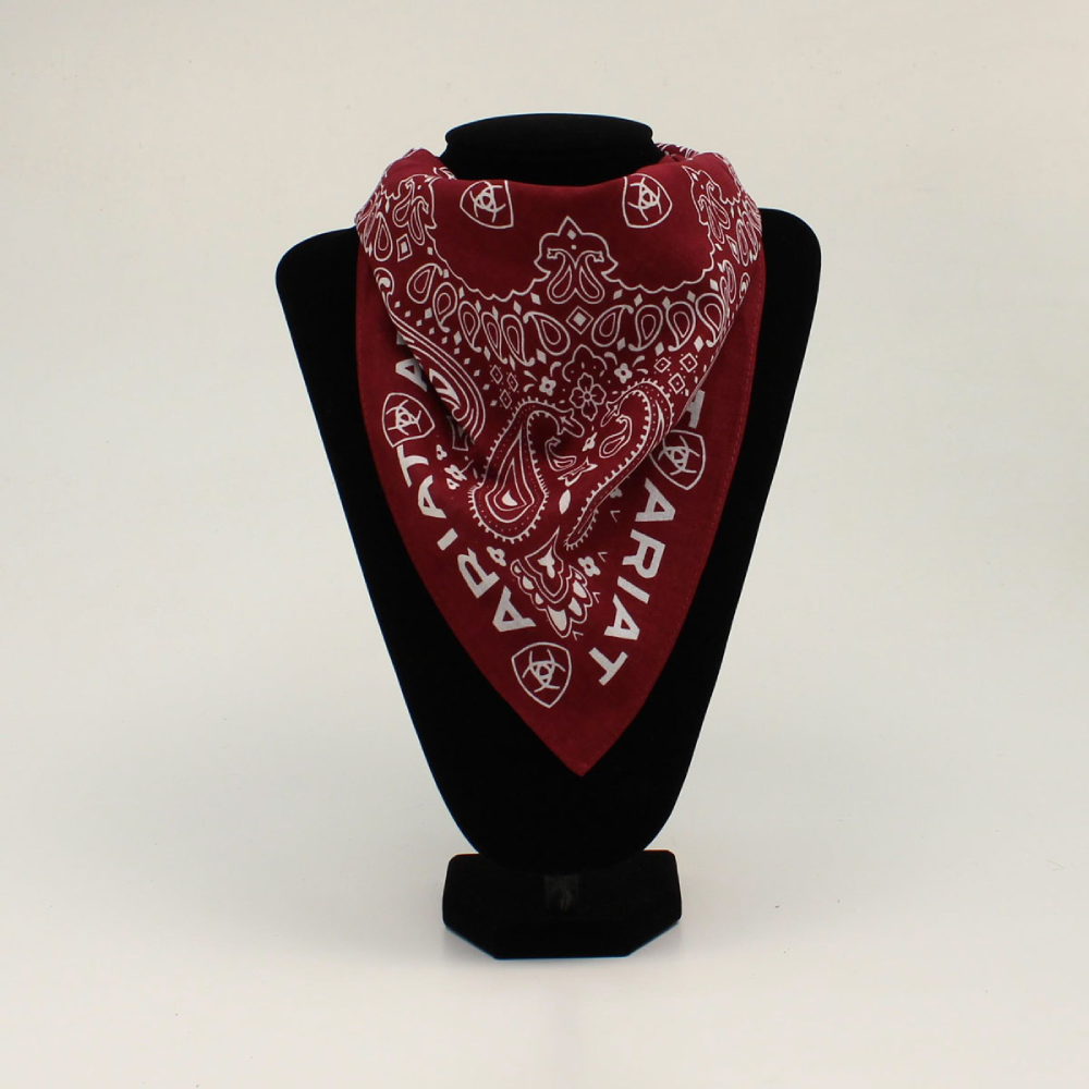 Ariat Burgundy Bandana - A1109009
