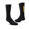 Ariat Cotton Mid Calf 3 Pack Socks - AR2294