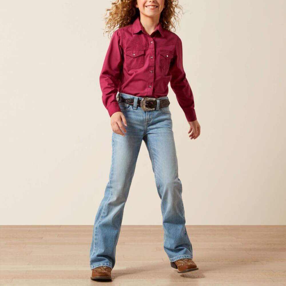Ariat Girls Aisha Boot Cut Jeans