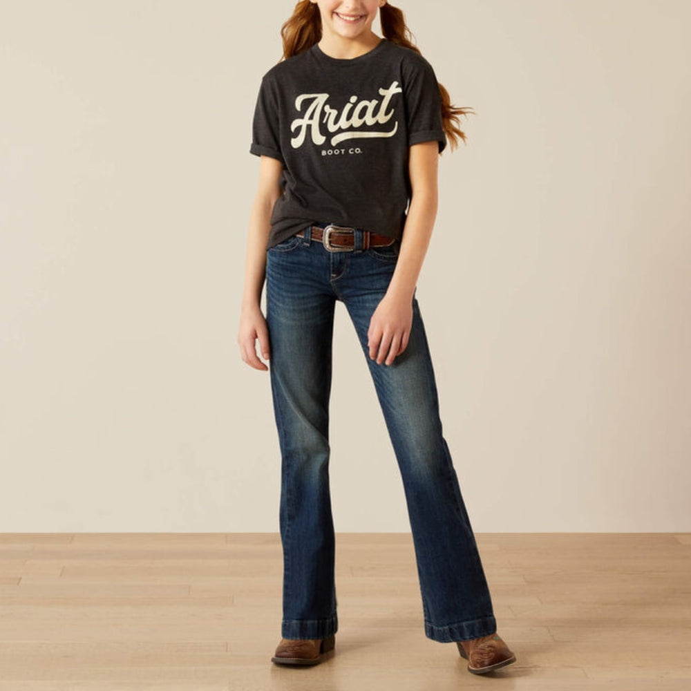 Ariat Girls Boot Script T-Shirt