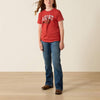 Ariat Girls Cowgirl Rider T-Shirt Tabasco - 10071701