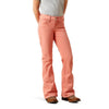 Ariat Girls Ella Denim Flare Jeans Peach - 10073761