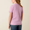 Ariat Girls Farm Patch T-Shirt Lavender - 10071699