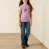Ariat Girls Farm Patch T-Shirt Lavender - 10071699