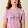 Ariat Girls Farm Patch T-Shirt Lavender - 10071699