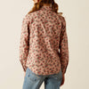 Ariat Girls Flowers & Horseshoes Shirt