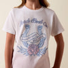 Ariat Girls Horseshoe Western Collage T-Shirt White - 10078387