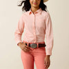 Ariat Girls Kirby Shirt Tropical Peach Geo - 10071276