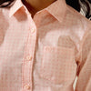Ariat Girls Kirby Shirt Tropical Peach Geo - 10071276
