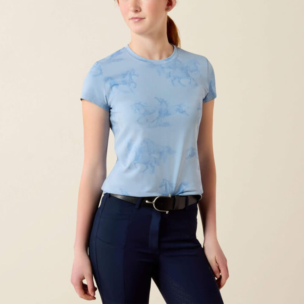 Ariat Girls Mirage T-Shirt St. Tropez Mirage - 10071344