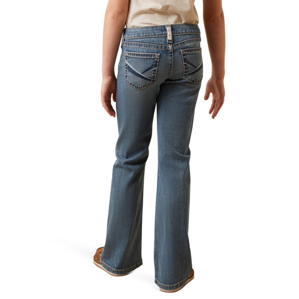 Ariat Girls R.E.A.L. Leila Boot Cut Jeans