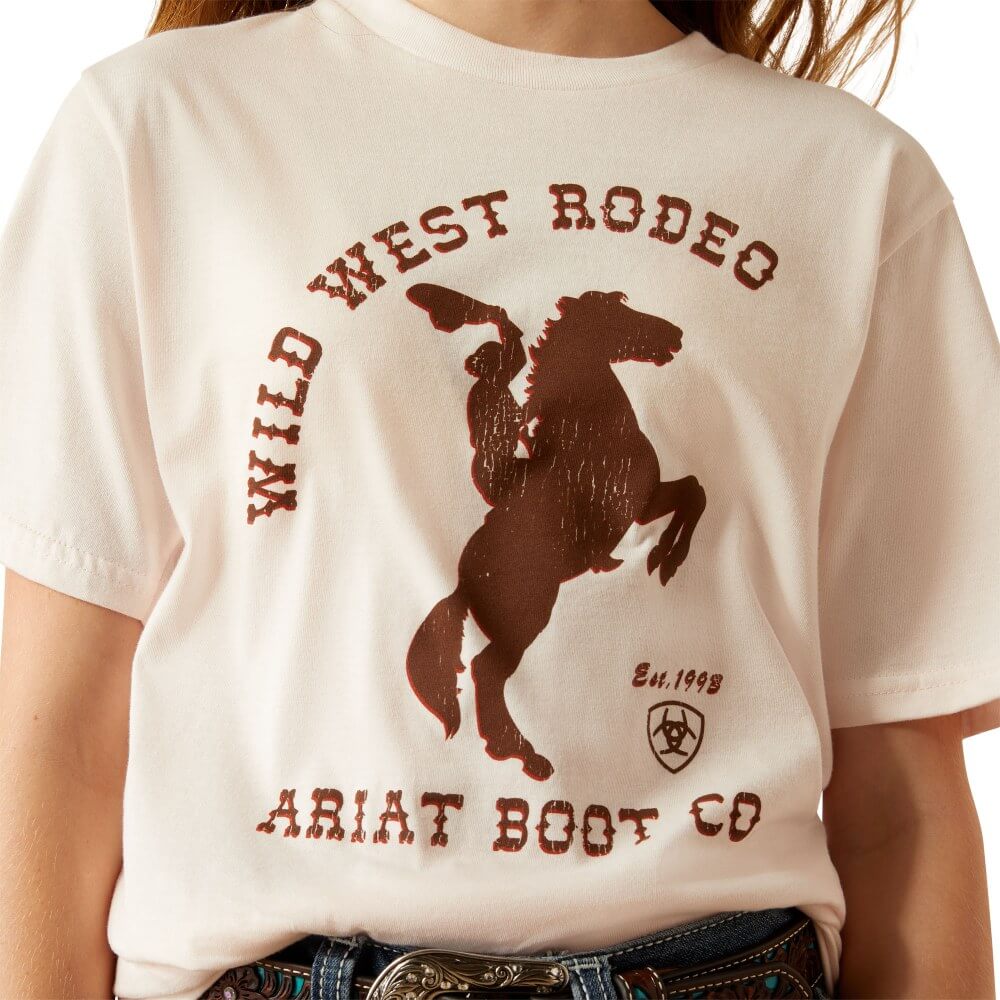 Ariat Girls Rodeo Wild West Rodeo T-Shirt