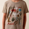 Ariat Girls Western Collage T-Shirt Tan - 10078385