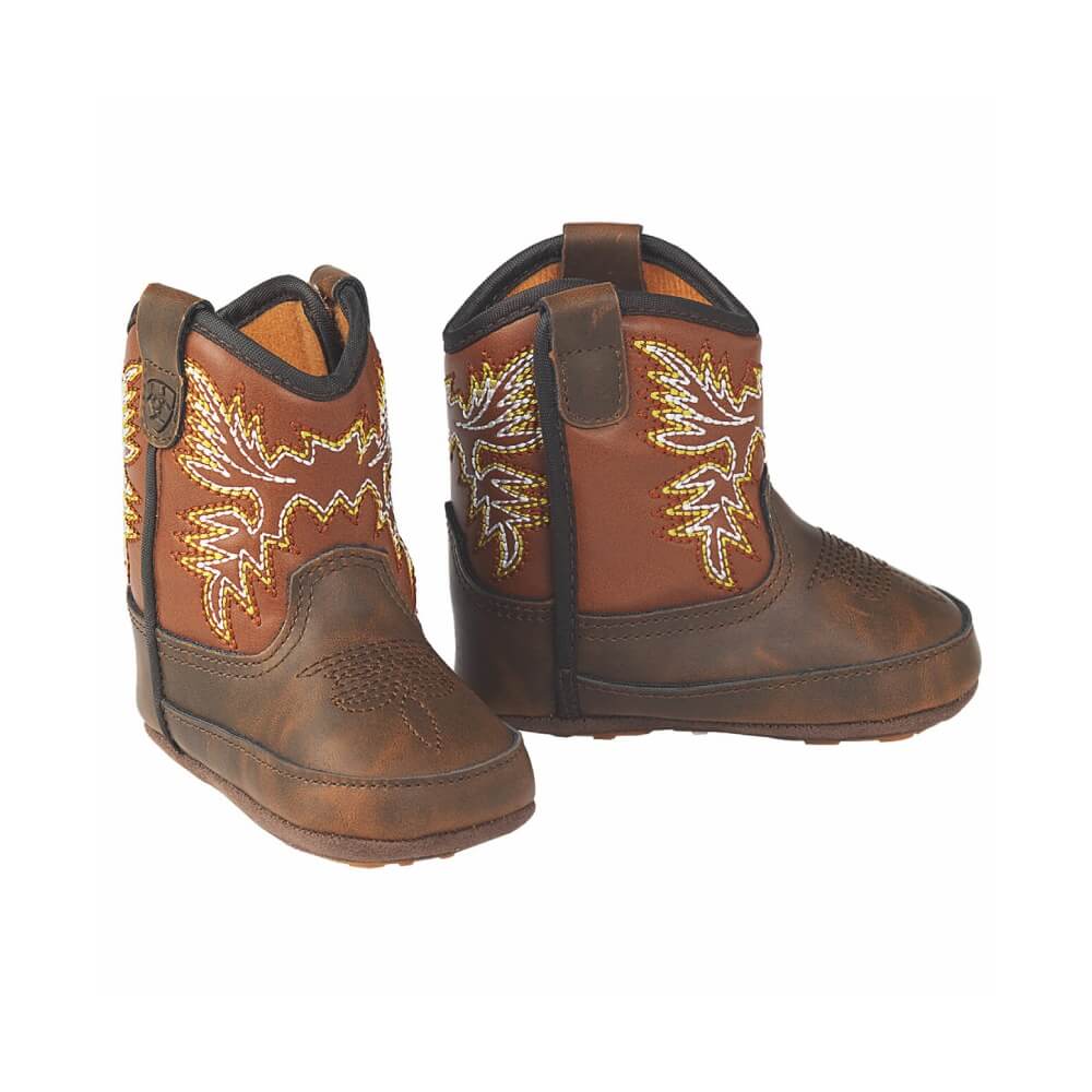Ariat Infant Lil' Stompers Work Hog Western Boots (Sizes: 0 - 4) - A442001402