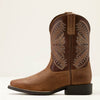 Ariat Kids Ruidoso Western Boots Pearl/Chocolate Brown - 10061136