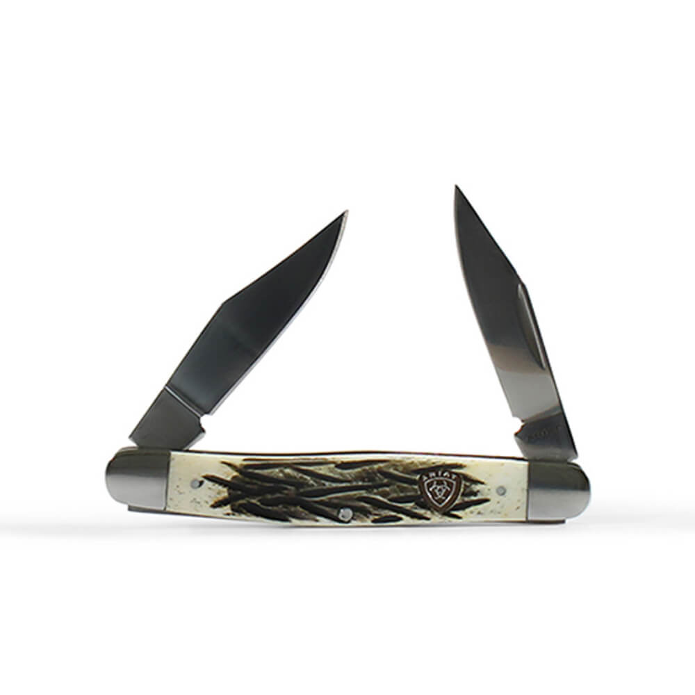 Ariat Large 4" Muskrat Folding Knife - A710010708-L