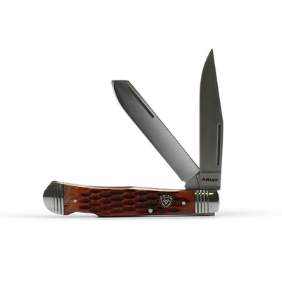 Ariat Large Muskrat Brown Knife