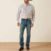 Ariat Men Anthony Classic Fit Snap Shirt White - 10071021
