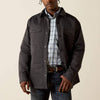 Ariat Men Quilted Shirt Jacket Phantom - 10062513