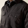 Ariat Men Quilted Shirt Jacket Phantom - 10062513