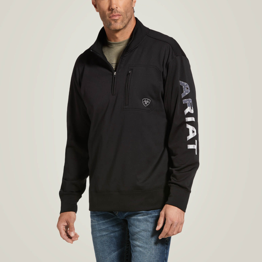 Ariat Mens 1/4 Zip Sweatshirt 