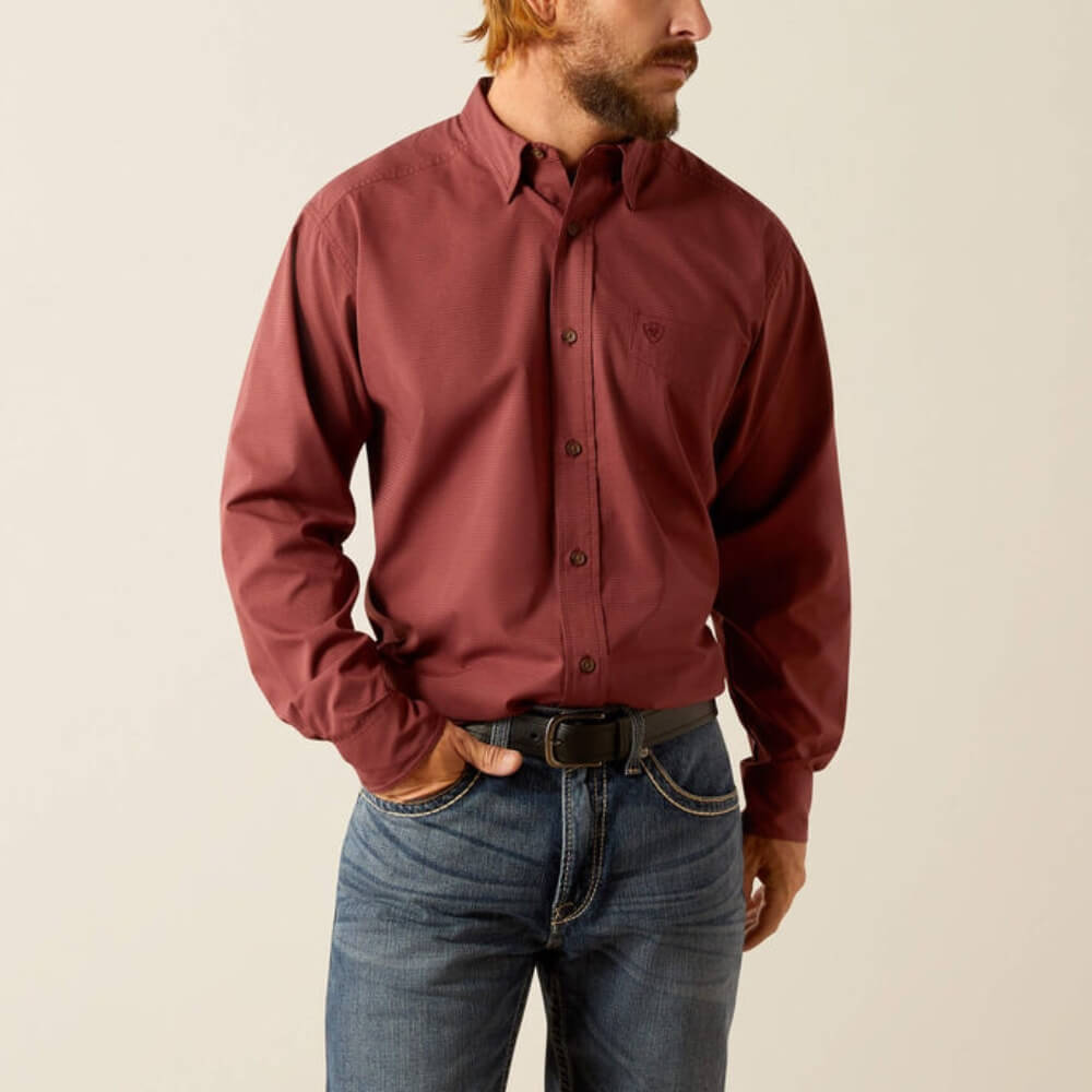 Ariat Mens 360 Airflow Classic Fit Shirt