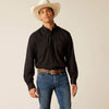 Ariat Mens 360 Airflow Classic Fit Shirt Black - 10048567